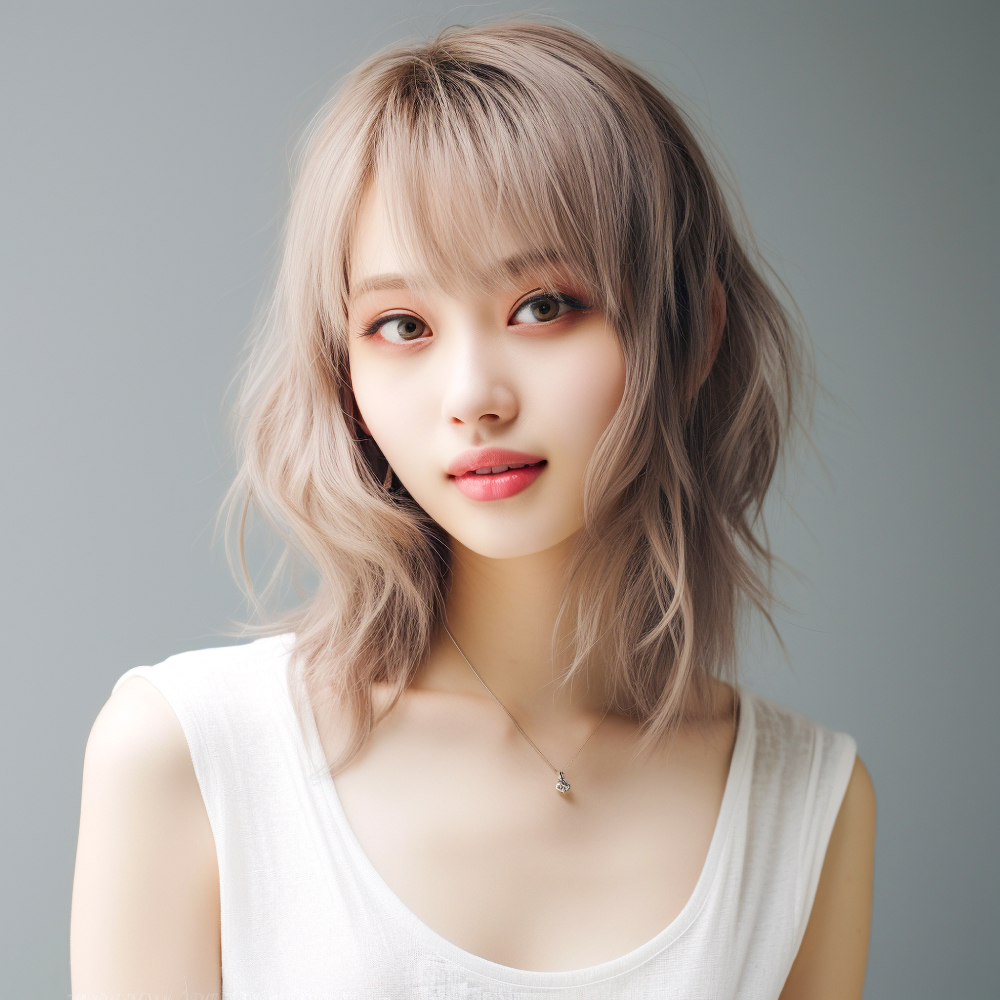 ショートヘアの女性